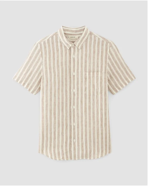 [IMAGE]The Linen Short-Sleeve Standard Fit Shirt