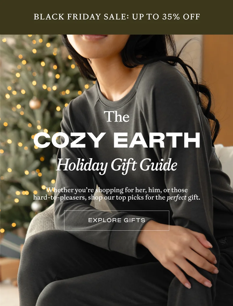 The Cozy Earth Holiday Gift Guide - Explore Gifts Now