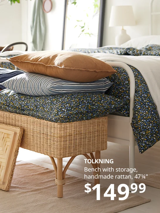 Bench with storage