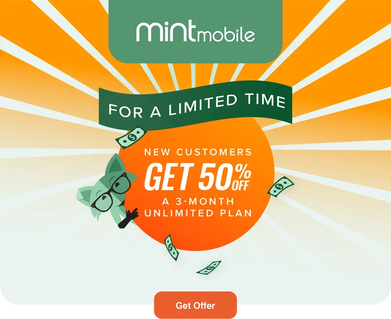 For a limited time, new customers get 50% off a 3-Month Unlimited Plan