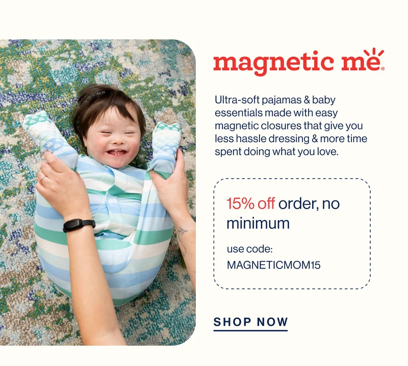 magnetic me. Ultra-soft pajamas & baby essentials made with easy magnetic closures that give you less hassle dressing & more time spent doing what you love. 15% off order, no minimum. USE CODE: MAGNETICMOM15. Shop Now