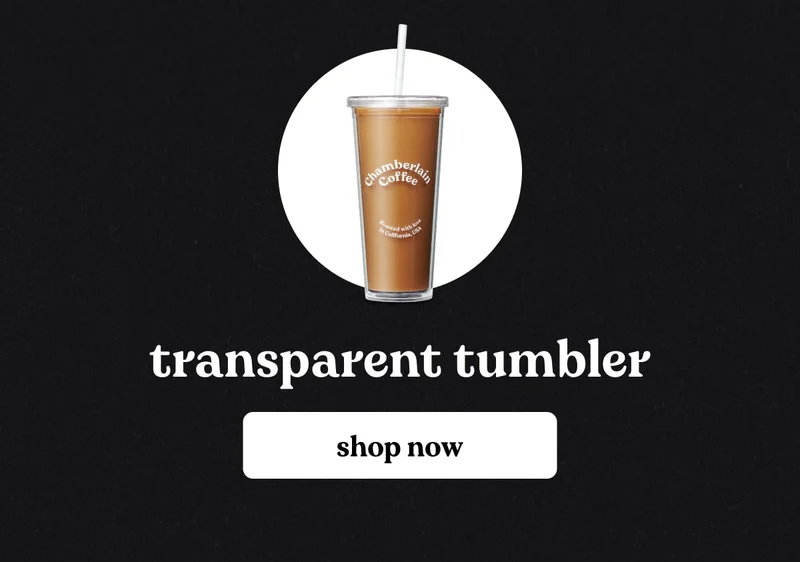 transparent tumbler