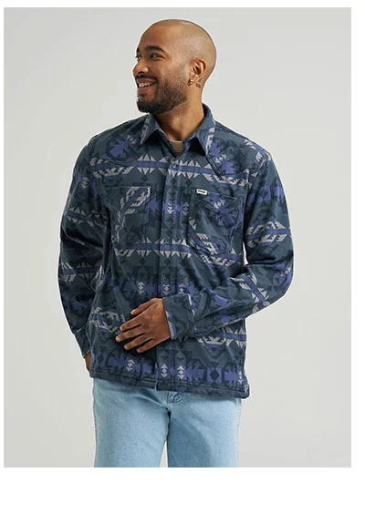 Wrangler All Terrain Gear Men's Campsite Flannel Shirt