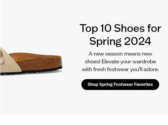 Shop Spring Footwear Favorites
