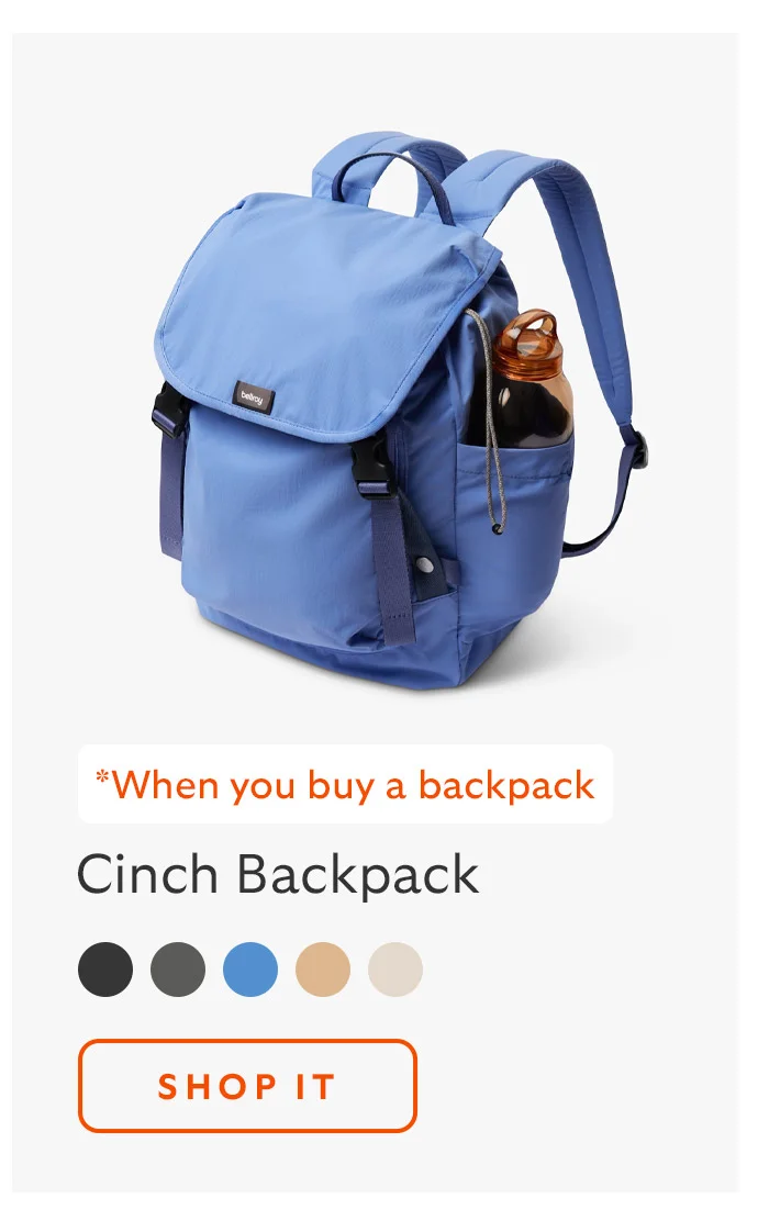Cinch Backpack