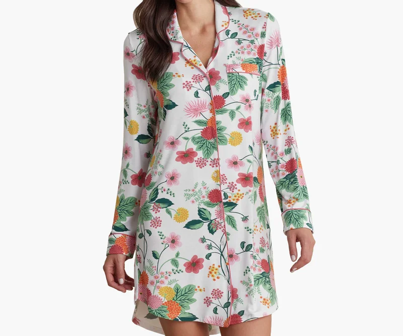 Image of Tencel Modal Nightshirt - Dahlia