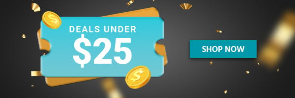 Deals Under $25 Shop Now