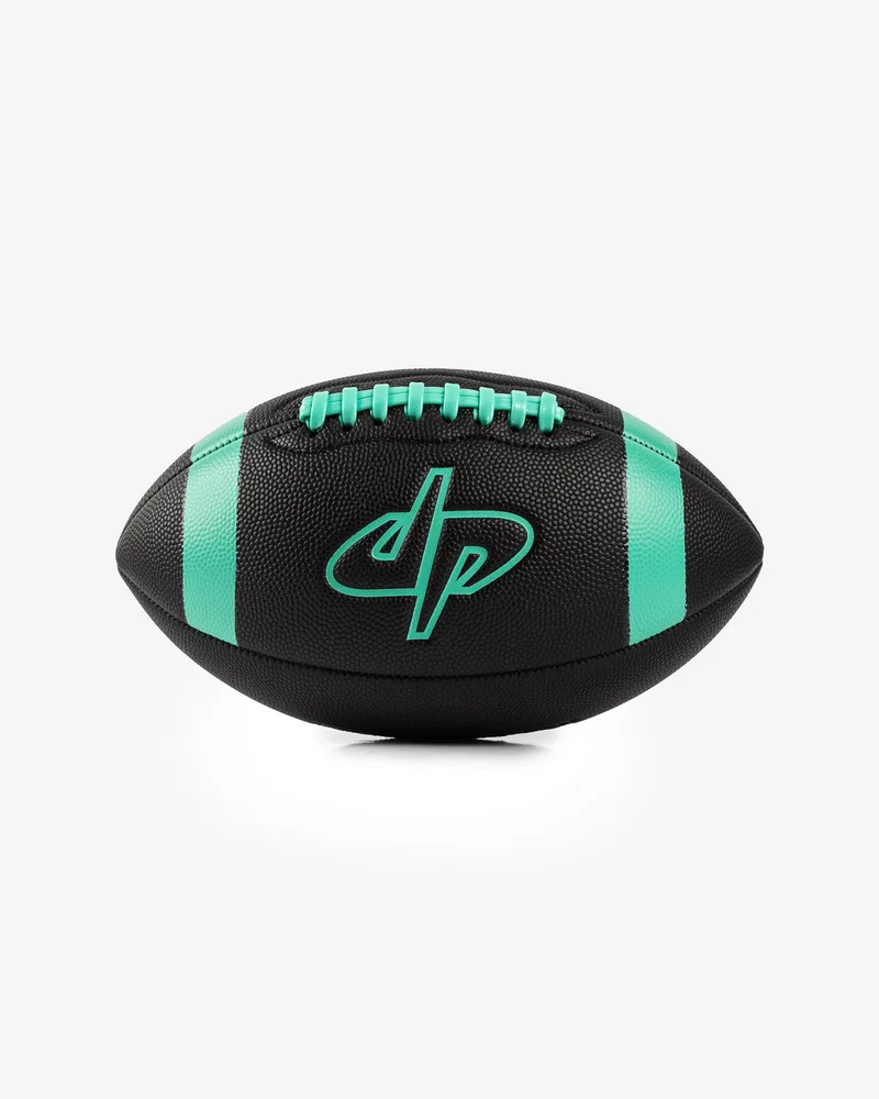 Image of Dude Perfect Official Junior Football (Black/Mint)