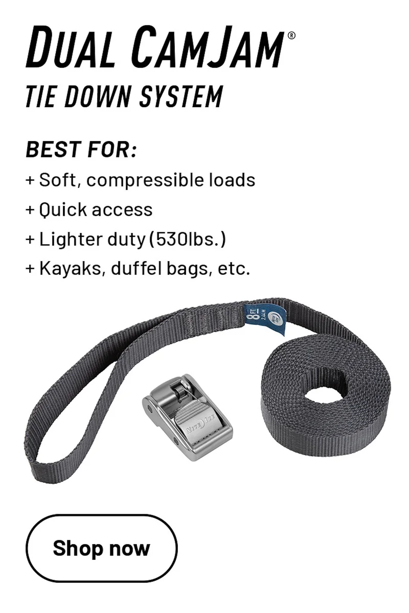 Dual CamJam® Tie Down System