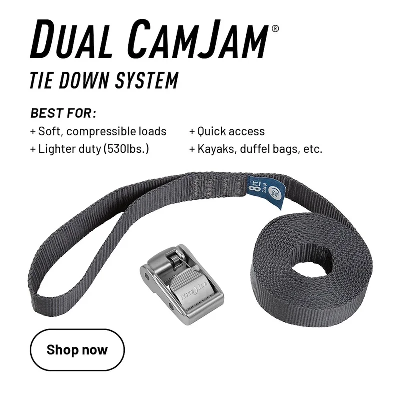 Dual CamJam® Tie Down System