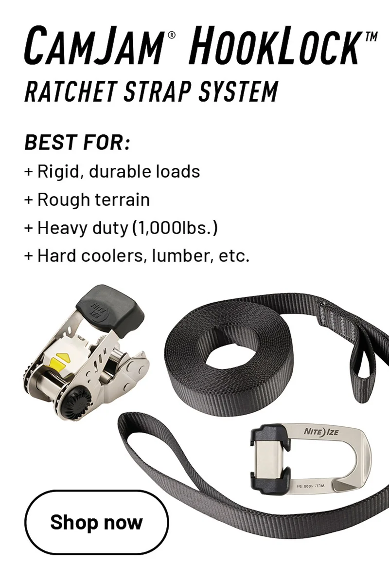CamJam® Ratchet Strap System