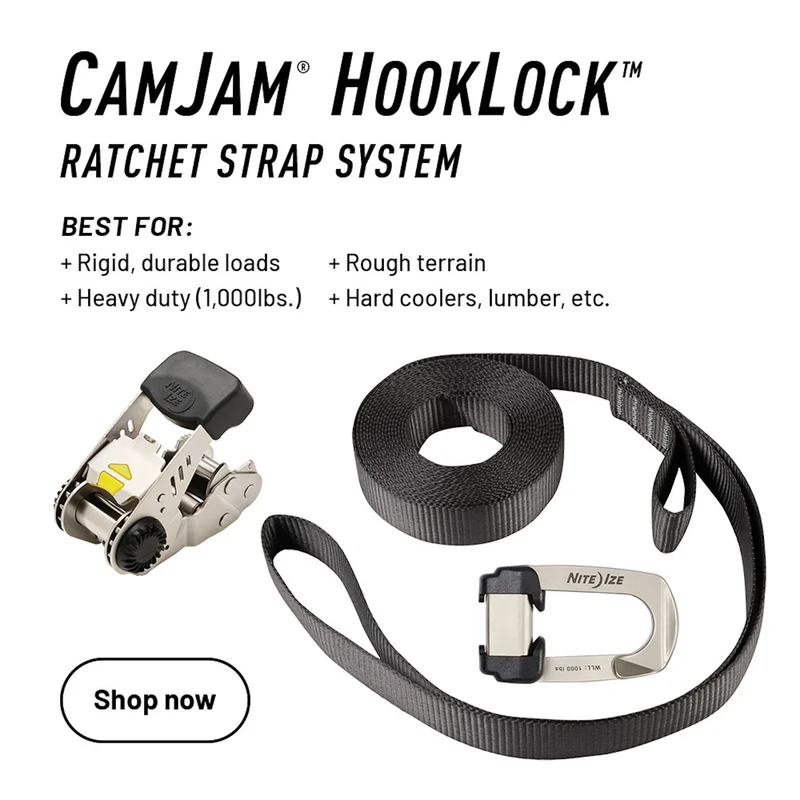 CamJam® Ratchet Strap System