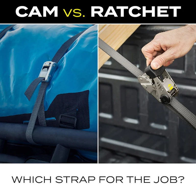CAM vs. RATCHET | Which strap for the job?