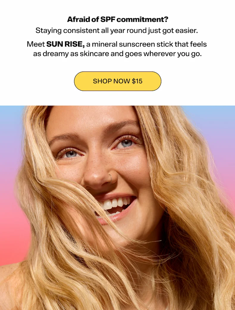 Afraid of SPF commitment? Staying consistent all year round just got easier.