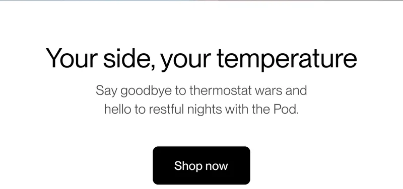 Your side, your temperature | SHOP NOW