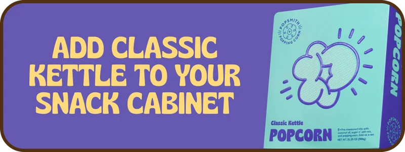 add classic kettle to your snack cabinet