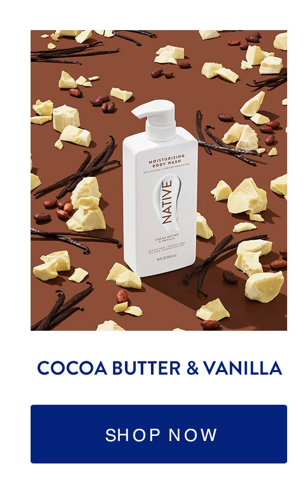 COCOA BUTTER & VANILLA | SHOP NOW