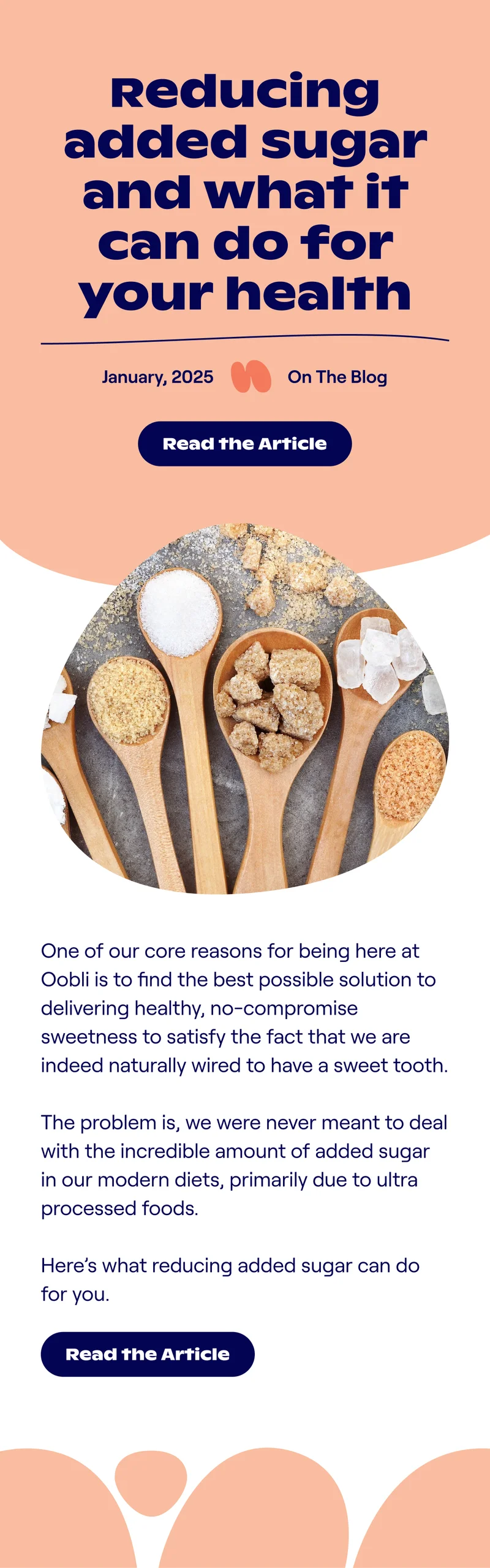 Reduce Added Sugar