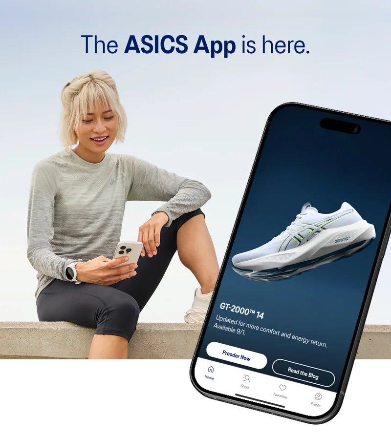 The ASICS App is here.