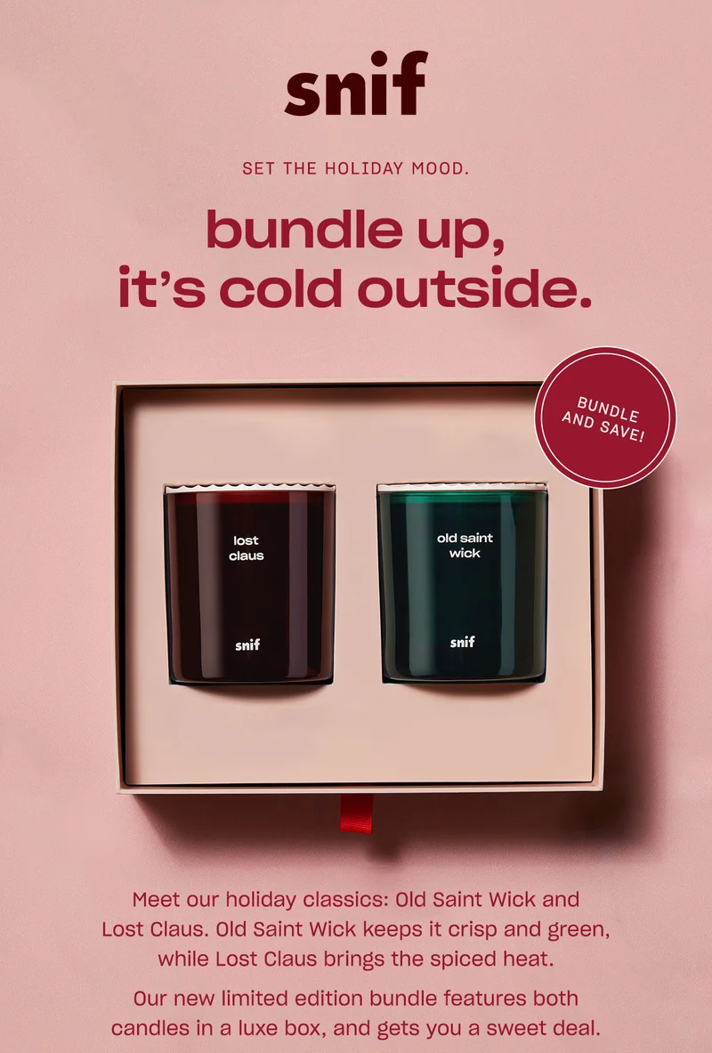Shop the Holiday Bundle. ↗