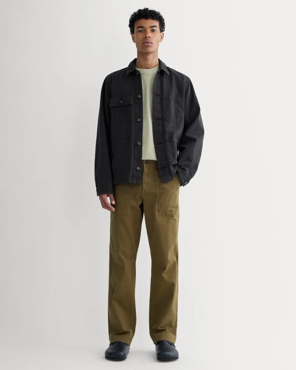 Image of The Canvas Relaxed Pant | Olive