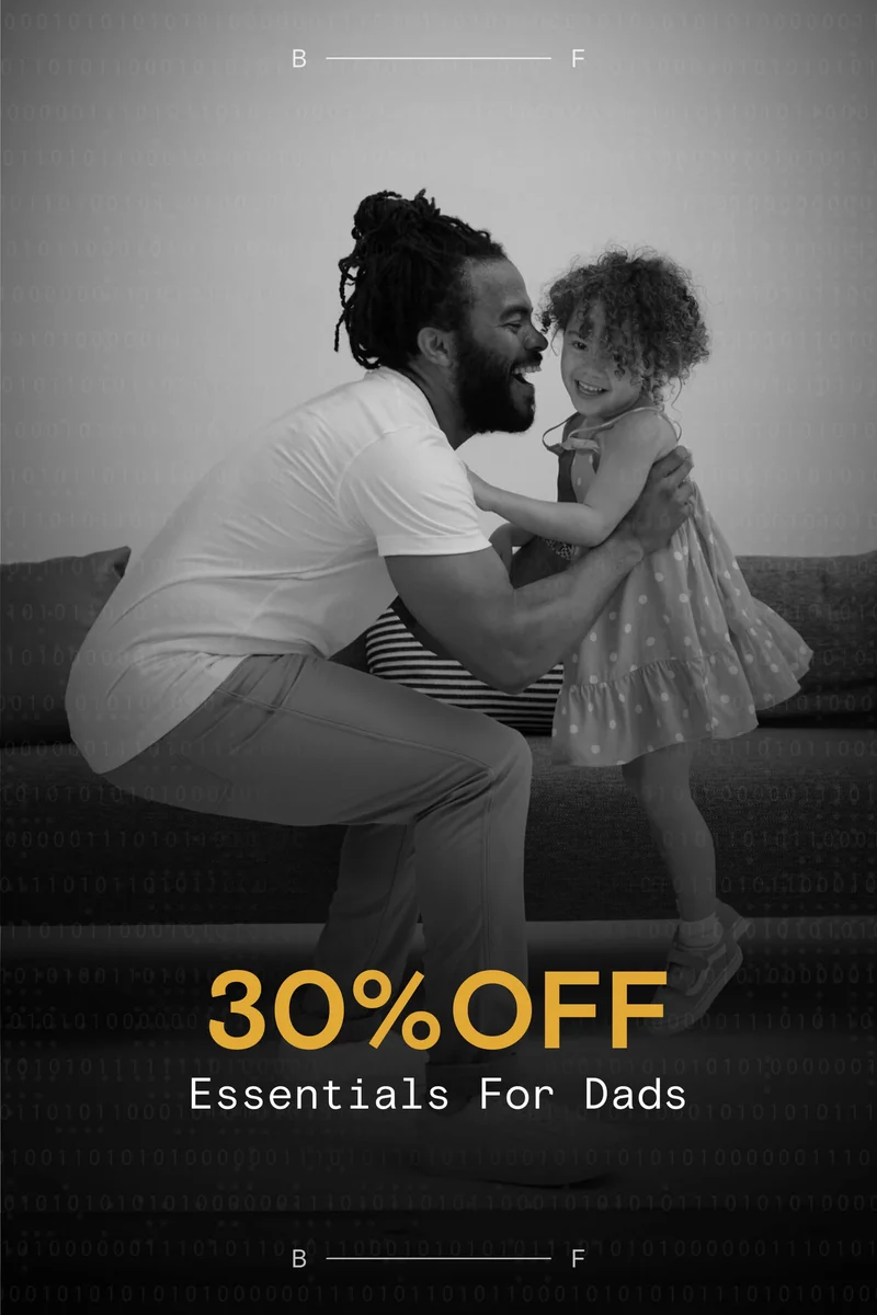 30% OFF Esentials For Dads