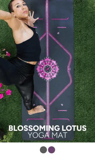 Blossoming Lotus Yoga Mat