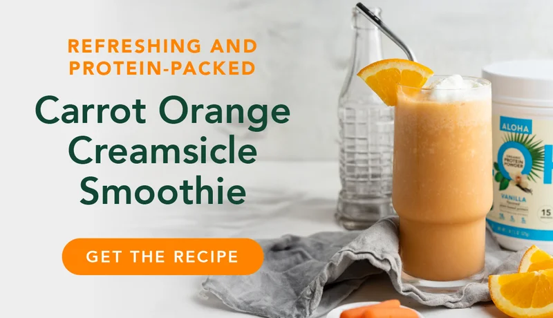 Carrot Orange Creamsicle Smoothie
