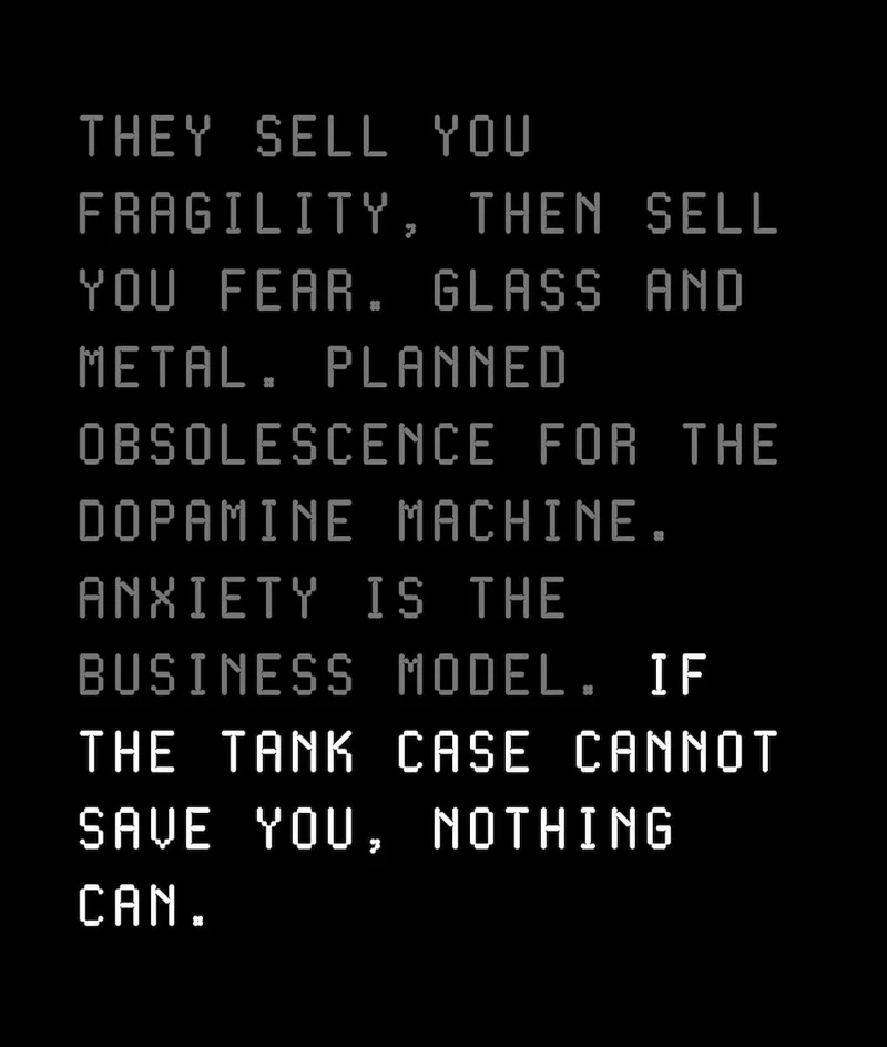 If the Tank Case cannot save you, nothing can.