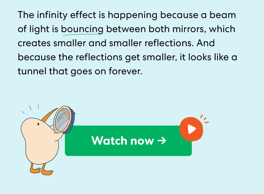 Infinity mirrors