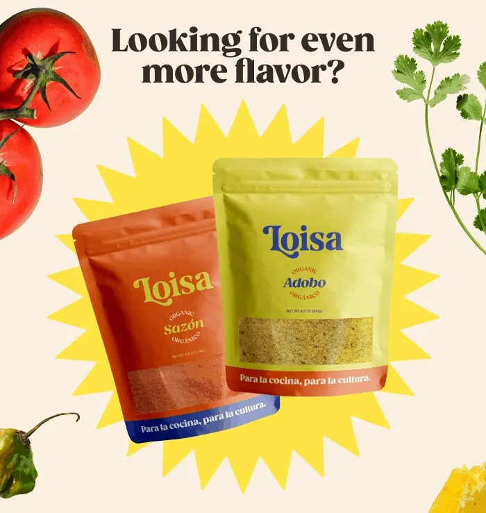 Looking for even more flavor? Shop the sitewide sale to save 20% on kitchenware, big bags, y más!