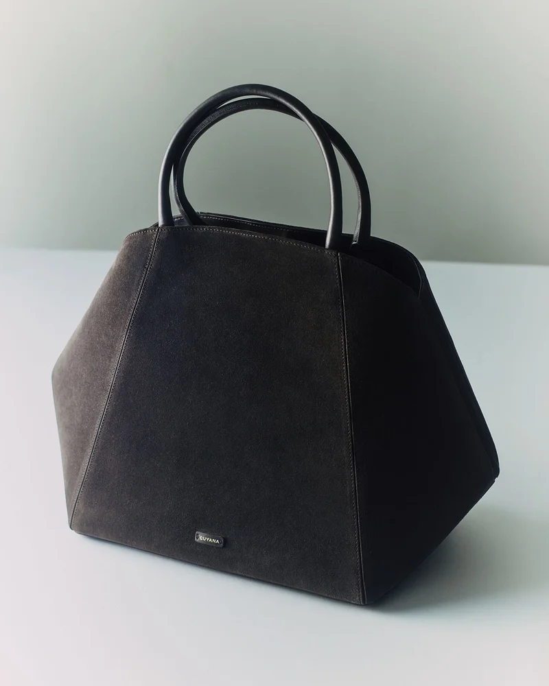 Forma Satchel Suede Mocha