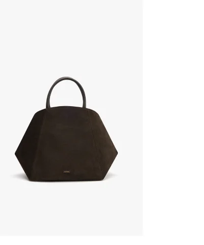 Forma Satchel Suede Mocha