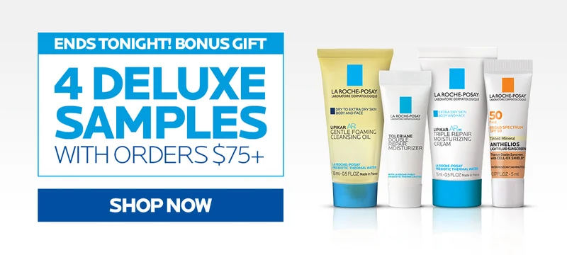 Ends Tonight! Bonus 4 deluxe samples with orders $75+