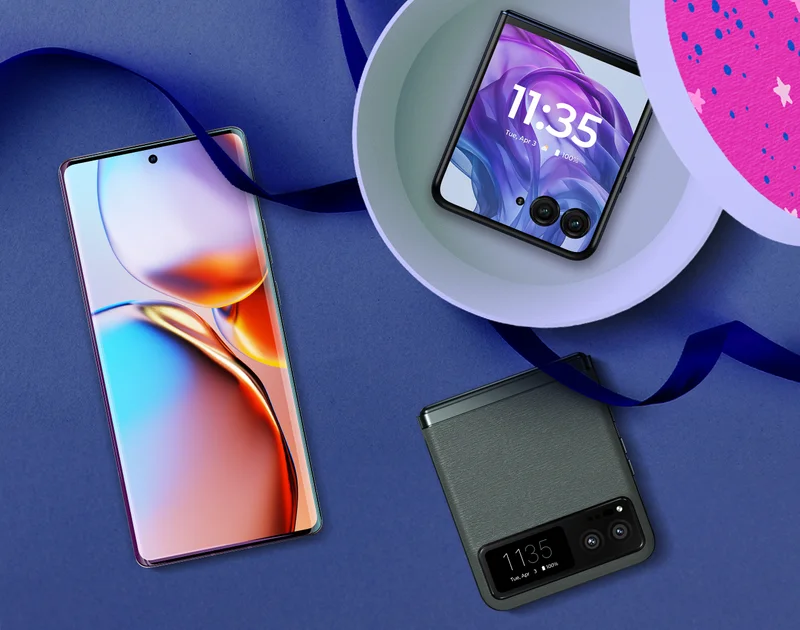 motorola edge+ 2023, motorola razr+ 2024 and motorola razr - 2023