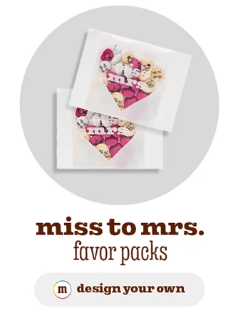 MISS TO MRS. FAVOR PACKS