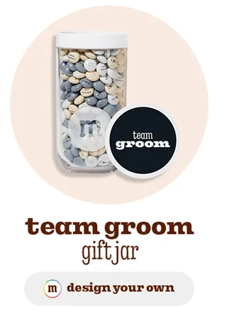 TEAM GROOM GIFT JAR