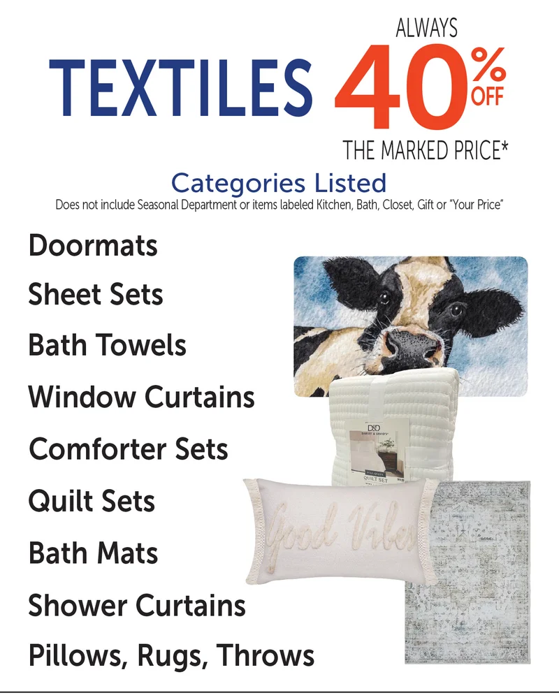 Home Decor - Textiles