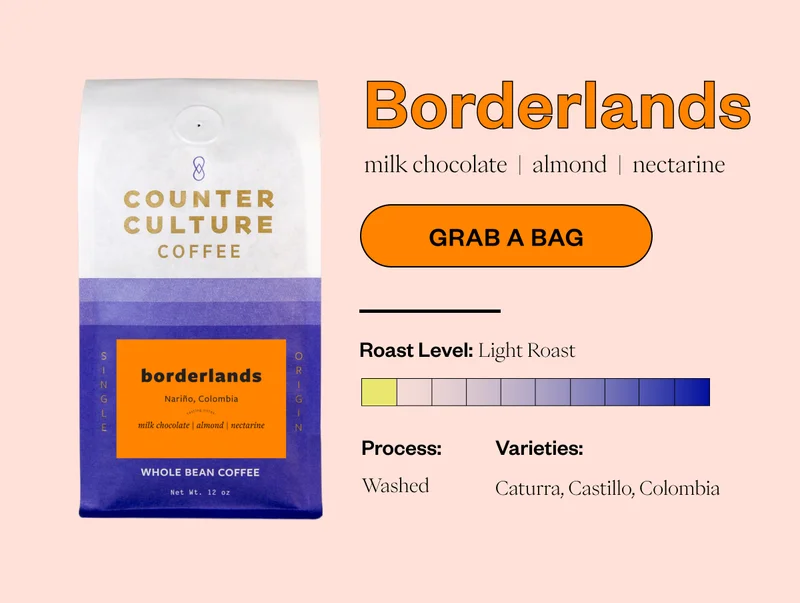 Borderlands milk chocolate almond nectarine Grab a Bag