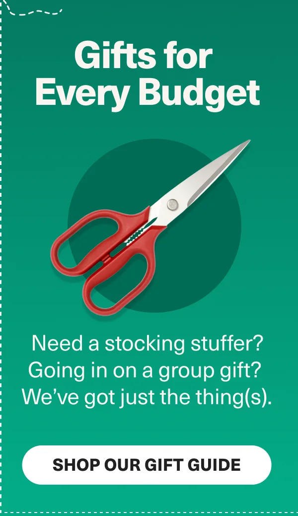 Gifts for every budget - Need a stocking filler? Group gift? We've got just the thing(s) - Shop Our Gift Guide