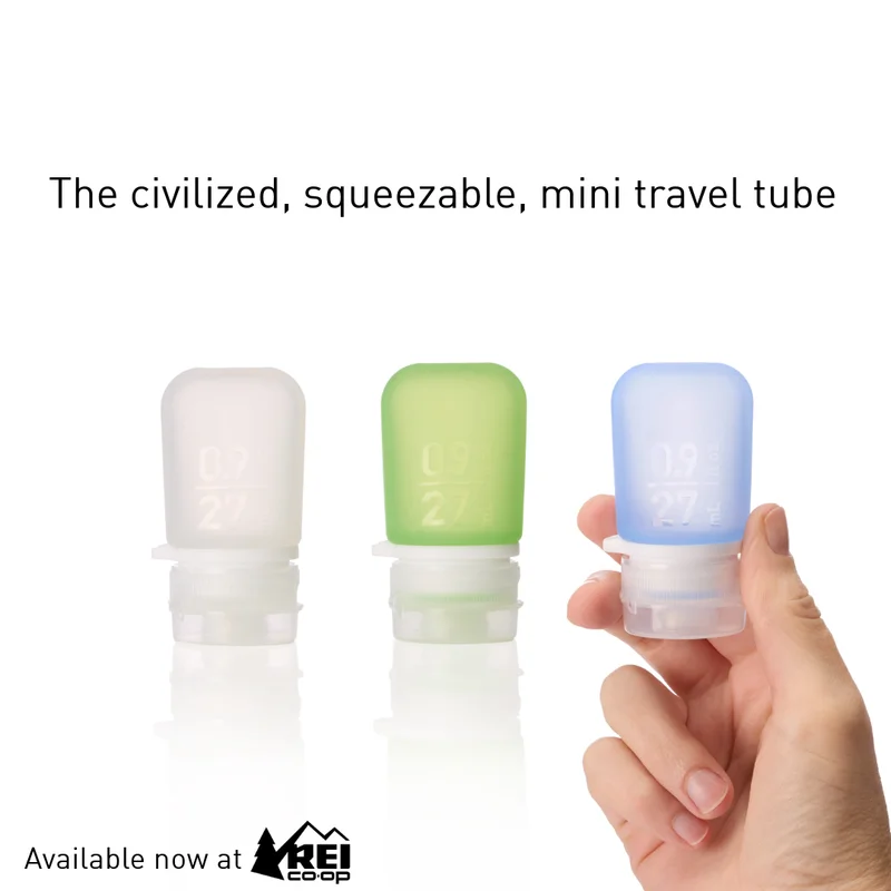 The civilized, squeezable, mini travel tube