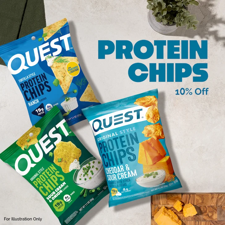 Quest Nutrition - 10% off Protein Chips