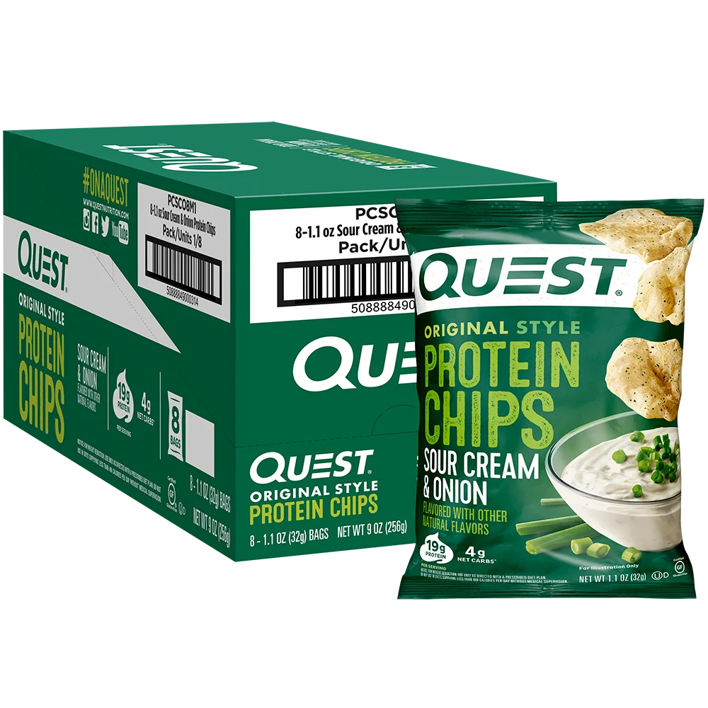 Image of Sour Cream & Onion Original Style Protein Chips