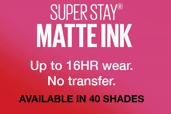 Choose Your Finish! MATTE INK