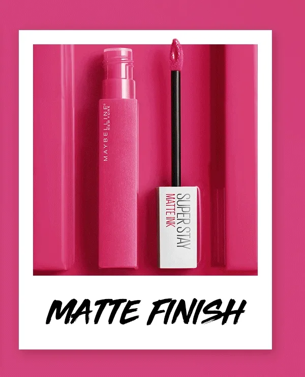 Choose Your Finish! MATTE INK