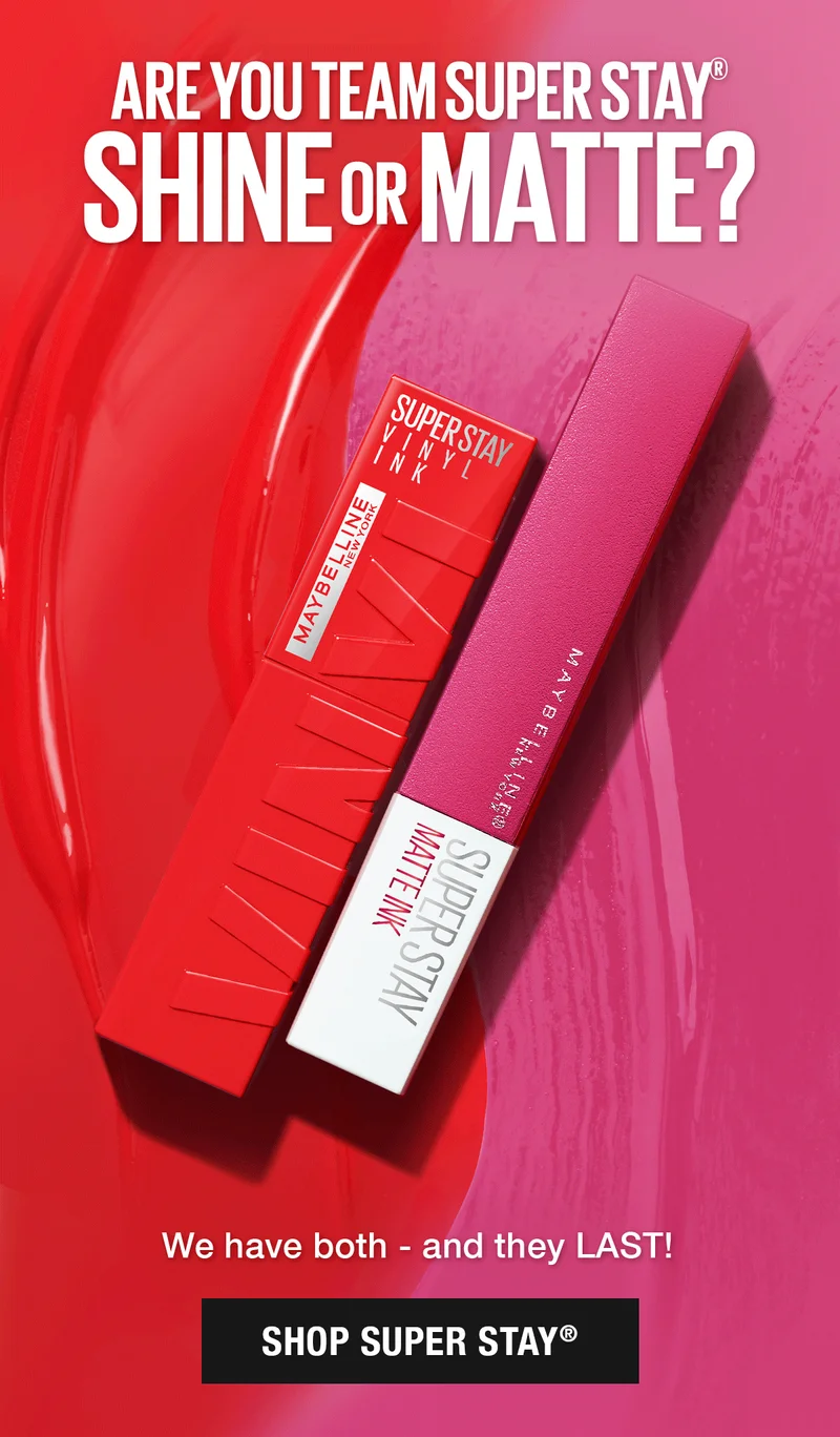 Are You Team Super Stay Shine or Matte?