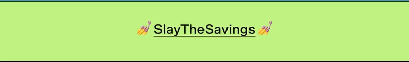 SlayTheSavings