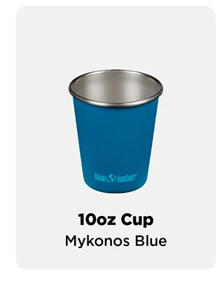 10oz Cup - Mykonos Blue