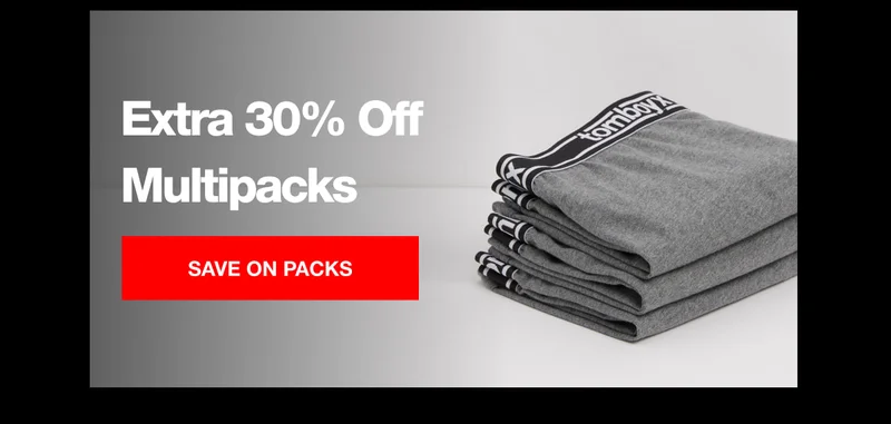 Extra 30% Off Multipacks