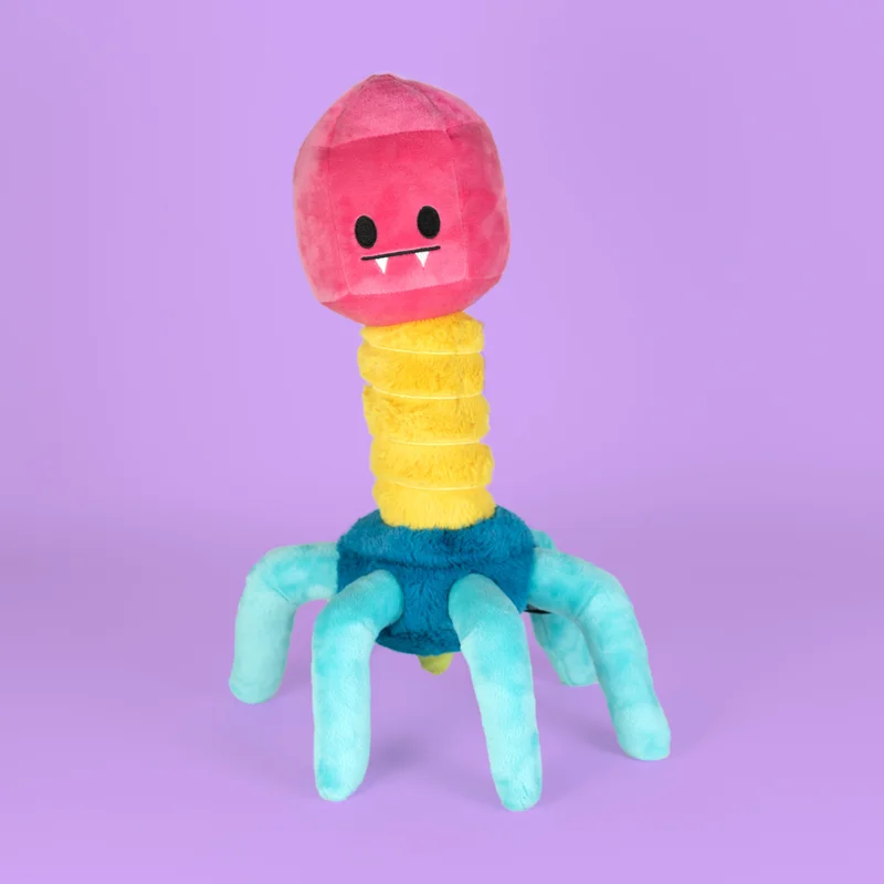 Bacteriophage Plushie in all its glory